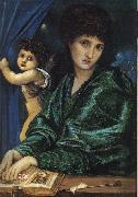 Burne-Jones, Sir Edward Coley Portrait of Maria Zambaco oil painting